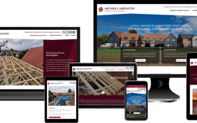 Website redesign for Archer Carpentry