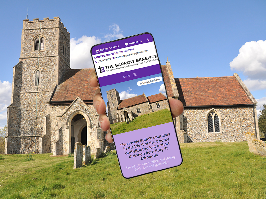 Barrow Benefice website design