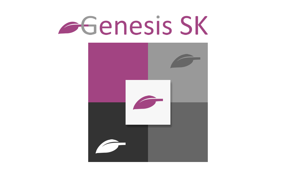 Genesis-SK logo and colour scheme