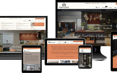 House of Harmony Website Design