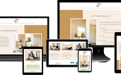 Website redesign for Mid Suffolk Pilates