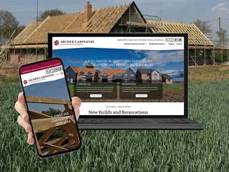 New website for Archer Carpentry by Mdsign