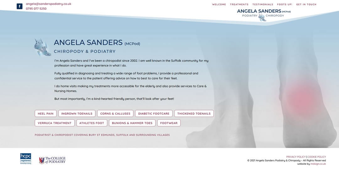 site Design and Redesign Mdsign site Design Suffolk