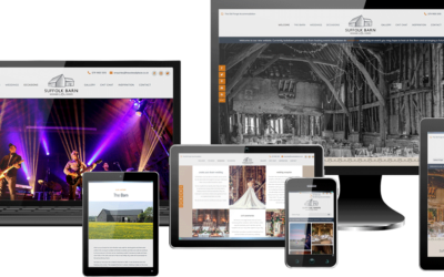 Suffolk Barn website design